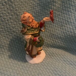 Brother Avery Figurine with Cardinal The Greenwich Workshop Scott Gustafson